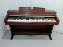 Load image into Gallery viewer, Yamaha Clavinova CLP-240 Digital Piano and stool mahogany finish stock nr 23490
