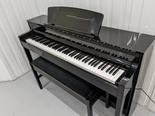 Load image into Gallery viewer, Yamaha Clavinova CLP-545PE in Polished Ebony glossy black + stool stock nr 23502