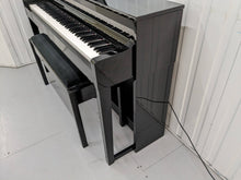 Load image into Gallery viewer, Yamaha Clavinova CLP-545PE in Polished Ebony glossy black + stool stock nr 23502