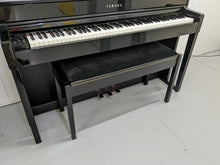 Load image into Gallery viewer, Yamaha Clavinova CLP-545PE in Polished Ebony glossy black + stool stock nr 23502