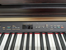 Load image into Gallery viewer, Yamaha Clavinova CLP-130 Digital Piano and stool in dark rosewood stock #23505