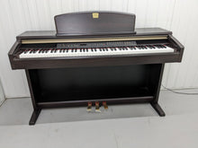 Load image into Gallery viewer, Yamaha Clavinova CLP-130 Digital Piano and stool in dark rosewood stock #23505