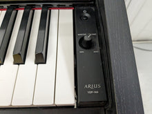 Load image into Gallery viewer, Yamaha Arius YDP-144 digital piano and stool in satin black finish stock #23504