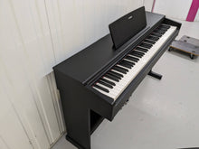 Load image into Gallery viewer, Yamaha Arius YDP-144 digital piano and stool in satin black finish stock #23504