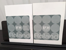 Load image into Gallery viewer, Roland RP301 digital piano + matching stool in dark rosewood stock number 24001