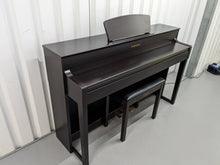 Load image into Gallery viewer, Yamaha Clavinova CLP-535 digital piano and stool in dark rosewood stock #24007