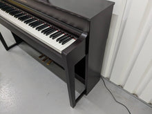 Load image into Gallery viewer, Yamaha Clavinova CLP-535 digital piano and stool in dark rosewood stock #24007