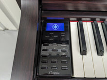 Load image into Gallery viewer, Yamaha Clavinova CLP-535 digital piano and stool in dark rosewood stock #24007