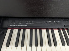 Load image into Gallery viewer, Roland F140R digital piano and stool in satin black finish stock number 24009