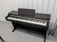 Load image into Gallery viewer, Yamaha Arius YDP-162 Digital Piano dark rosewood clavinova keyboard stock #24020