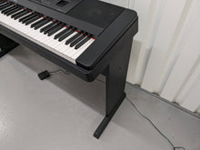 Load image into Gallery viewer, Yamaha DGX-660 black portable grand piano keyboard + stand + stool stock #24012