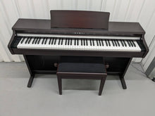 Load image into Gallery viewer, Kawai KDP110 digital piano and stool in dark rosewood finish stock number 24014