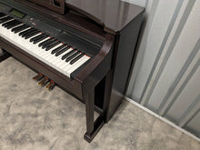 Load image into Gallery viewer, Yamaha Clavinova CLP-811 Digital Piano and stool in dark rosewood stock no 24019