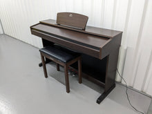 Load image into Gallery viewer, Yamaha Arius YDP-140 digital piano and stool in rosewood finish stock # 24038