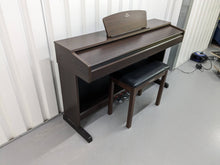 Load image into Gallery viewer, Yamaha Arius YDP-140 digital piano and stool in rosewood finish stock # 24038