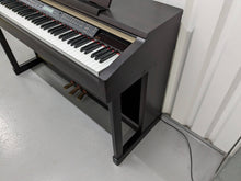 Load image into Gallery viewer, Yamaha Clavinova CLP-150 Digital Piano and stool in dark rosewood stock #24028