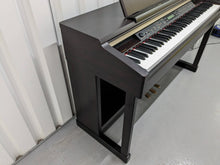 Load image into Gallery viewer, Yamaha Clavinova CLP-150 Digital Piano and stool in dark rosewood stock #24028