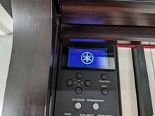 Load image into Gallery viewer, Yamaha Clavinova CLP-635 Digital Piano and stool in dark rosewood stock #24029
