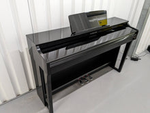 Load image into Gallery viewer, Yamaha Clavinova CLP-625PE digital piano gloss black polished ebony stock #24493