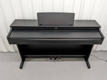 Load image into Gallery viewer, Yamaha Arius YDP-163 Digital Piano satin black, clavinova keyboard stock # 24025