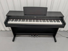 Load image into Gallery viewer, Yamaha Arius YDP-163 Digital Piano satin black, clavinova keyboard stock # 24025