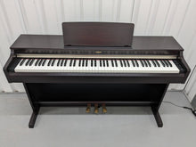 Load image into Gallery viewer, Yamaha Arius YDP-162 Digital Piano dark rosewood clavinova keyboard stock #24031