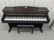 Load image into Gallery viewer, Yamaha Clavinova CLP-330 Digital Piano and stool in dark rosewood stock #24018