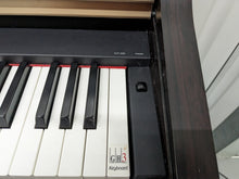 Load image into Gallery viewer, Yamaha Clavinova CLP-330 Digital Piano and stool in dark rosewood stock #24018