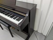 Load image into Gallery viewer, Yamaha Clavinova CLP-330 Digital Piano and stool in dark rosewood stock #24018