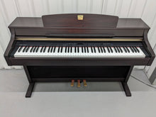 Load image into Gallery viewer, Yamaha Clavinova CLP-330 Digital Piano and stool in dark rosewood stock #24018