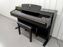 Load image into Gallery viewer, Yamaha Clavinova CLP-330PE glossy black polished ebony Piano stock #24042