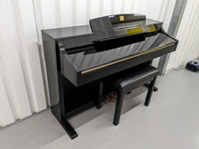 Load image into Gallery viewer, Yamaha Clavinova CLP-330PE glossy black polished ebony Piano stock #24042