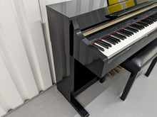 Load image into Gallery viewer, Yamaha Clavinova CLP-330PE glossy black polished ebony Piano stock #24042