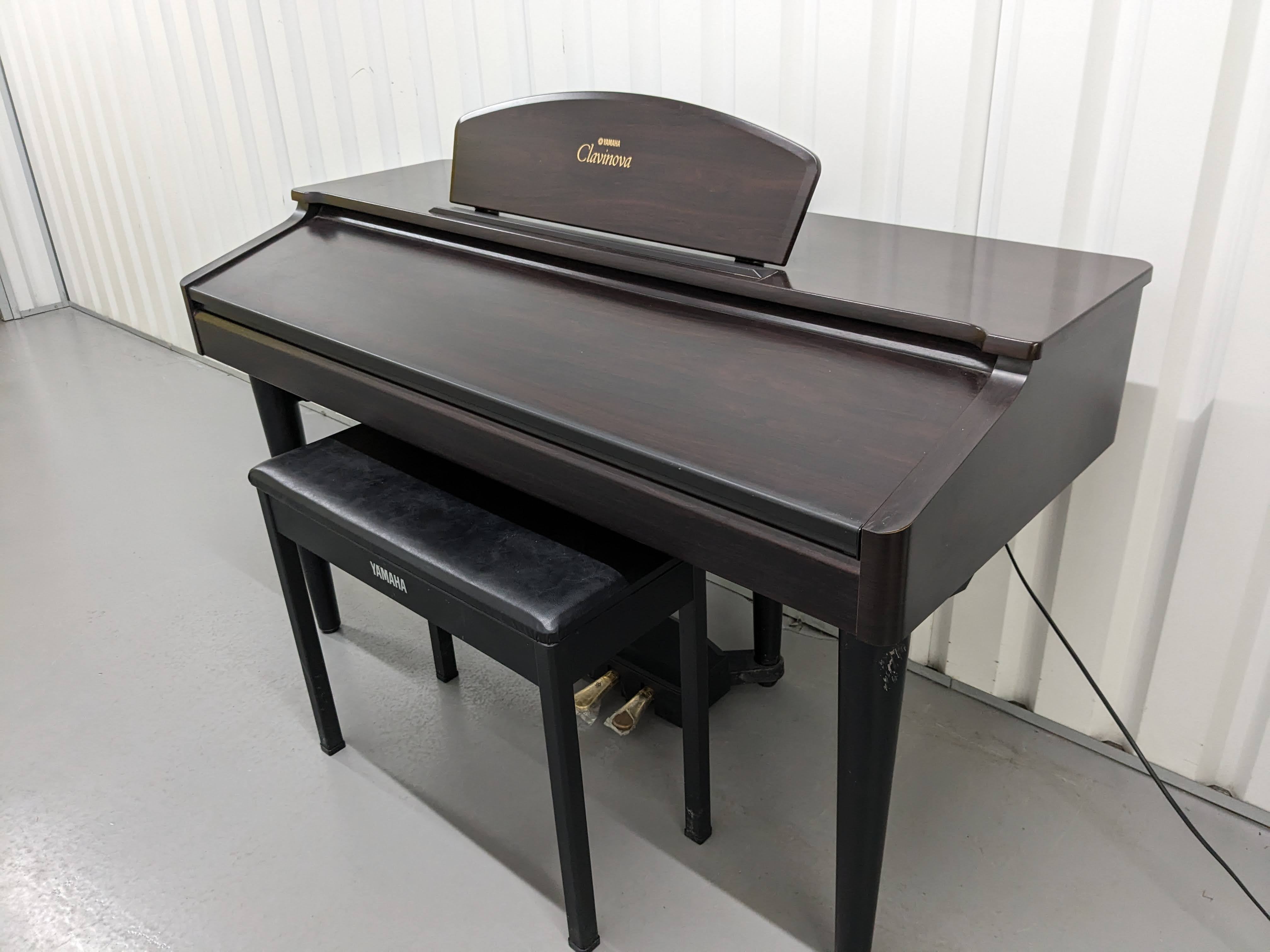 Yamaha Clavinova CVP-105 digital piano arranger + stool in rosewood st –  Sulinda Music