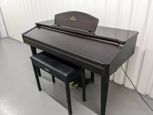 Load image into Gallery viewer, Yamaha Clavinova CVP-105 digital piano arranger + stool in rosewood stock 24022