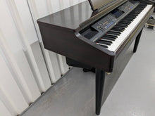 Load image into Gallery viewer, Yamaha Clavinova CVP-105 digital piano arranger + stool in rosewood stock 24022