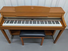 Load image into Gallery viewer, YAMAHA CLAVINOVA CLP-370c DIGITAL PIANO + STOOL in cherry wood stock nr 24036