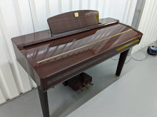 Load image into Gallery viewer, Yamaha Clavinova CVP-409 digital piano + stool polished mahogany stock nr 24034