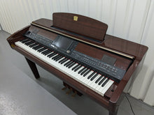 Load image into Gallery viewer, Yamaha Clavinova CVP-409 digital piano + stool polished mahogany stock nr 24034