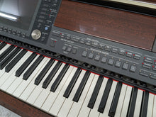 Load image into Gallery viewer, Yamaha Clavinova CVP-409 digital piano + stool polished mahogany stock nr 24034