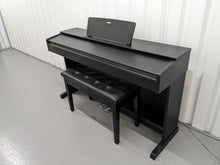 Load image into Gallery viewer, Yamaha Arius YDP-143 Digital Piano + stool in satin black finish stock #24043