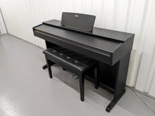 Load image into Gallery viewer, Yamaha Arius YDP-143 Digital Piano + stool in satin black finish stock #24075