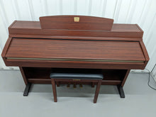 Load image into Gallery viewer, Yamaha Clavinova CLP-230 Digital Piano and stool in mahogany stock nr 24044