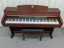 Load image into Gallery viewer, Yamaha Clavinova CLP-230 Digital Piano and stool in mahogany stock nr 24044