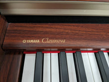 Load image into Gallery viewer, Yamaha Clavinova CLP-230 Digital Piano and stool in mahogany stock nr 24044