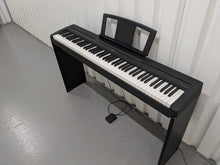 Load image into Gallery viewer, Yamaha P-35 Weighted Keys Portable piano + stand + pedal stock #24047