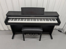 Load image into Gallery viewer, Kawai KDP110 digital piano and stool in satin black finish stock number 24053