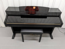 Load image into Gallery viewer, Yamaha Clavinova CLP-340PE glossy black polished ebony Piano stock #24055