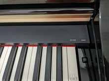 Load image into Gallery viewer, Yamaha Clavinova CLP-340PE glossy black polished ebony Piano stock #24055