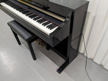 Load image into Gallery viewer, Yamaha Clavinova CLP-340PE glossy black polished ebony Piano stock #24055